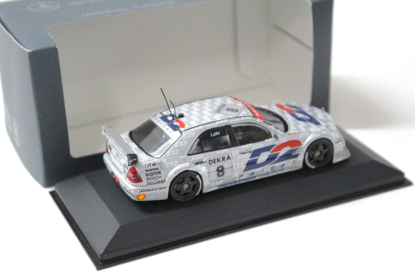 1:43 Minichamps AMG Mercedes C-Klasse DTM Ellen Lohr #8 D2 DEALER VERSION