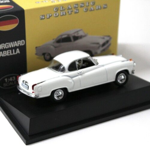 1:43 Atlas By Norev Borgward Isabella white Classic Sport Cars