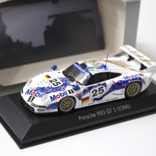 1:43 Minichamps Porsche 911 993 GT1 1996 #25 DEALER VERSION