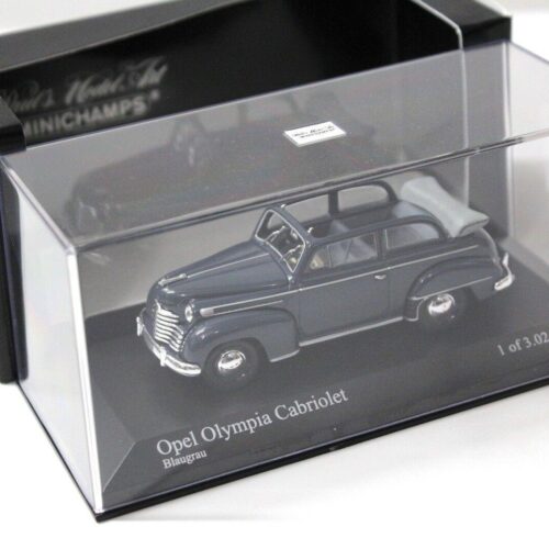 1:43 Minichamps Opel Olympia Cabriolet blue-grey