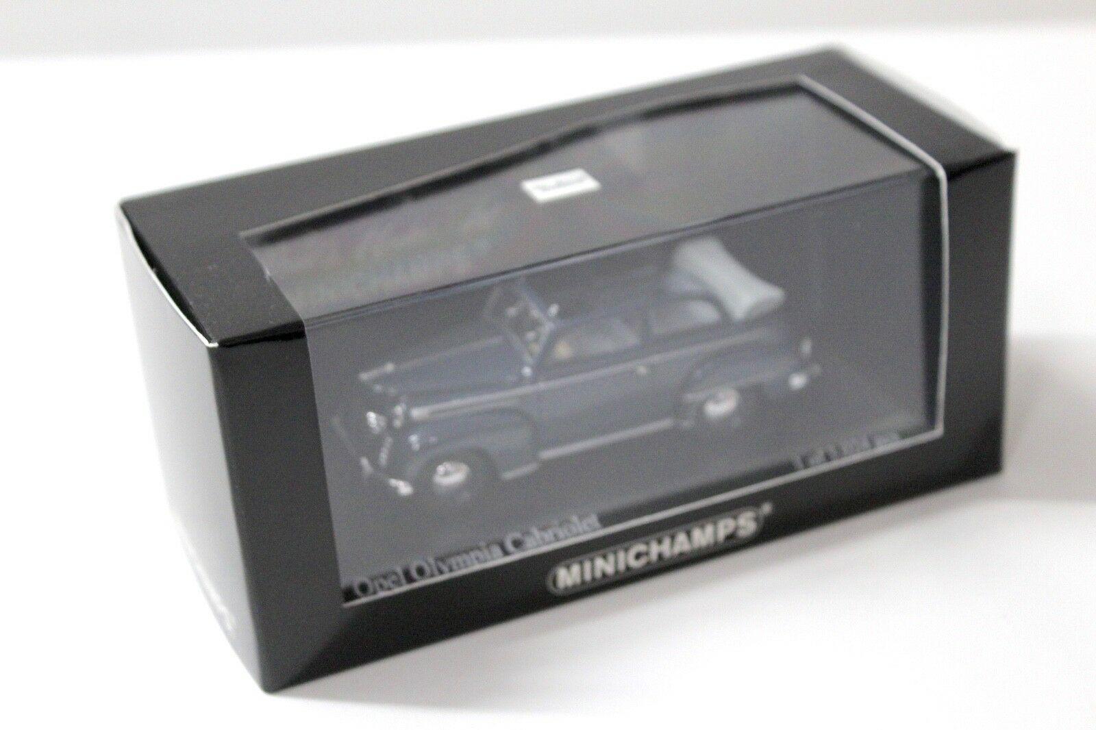 1:43 Minichamps Opel Olympia Cabriolet blue-grey