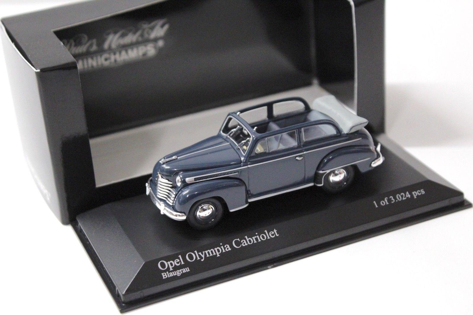 ID 48712 orig.jpg 1:43 Minichamps Opel Olympia Cabriolet blue-grey