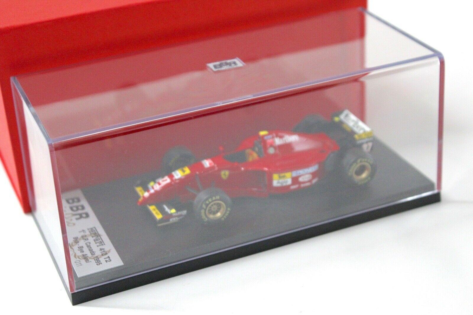 1:43 BBR () F1 Ferrari 412 T2 GP Canada 1995 Bye Bye Alesi