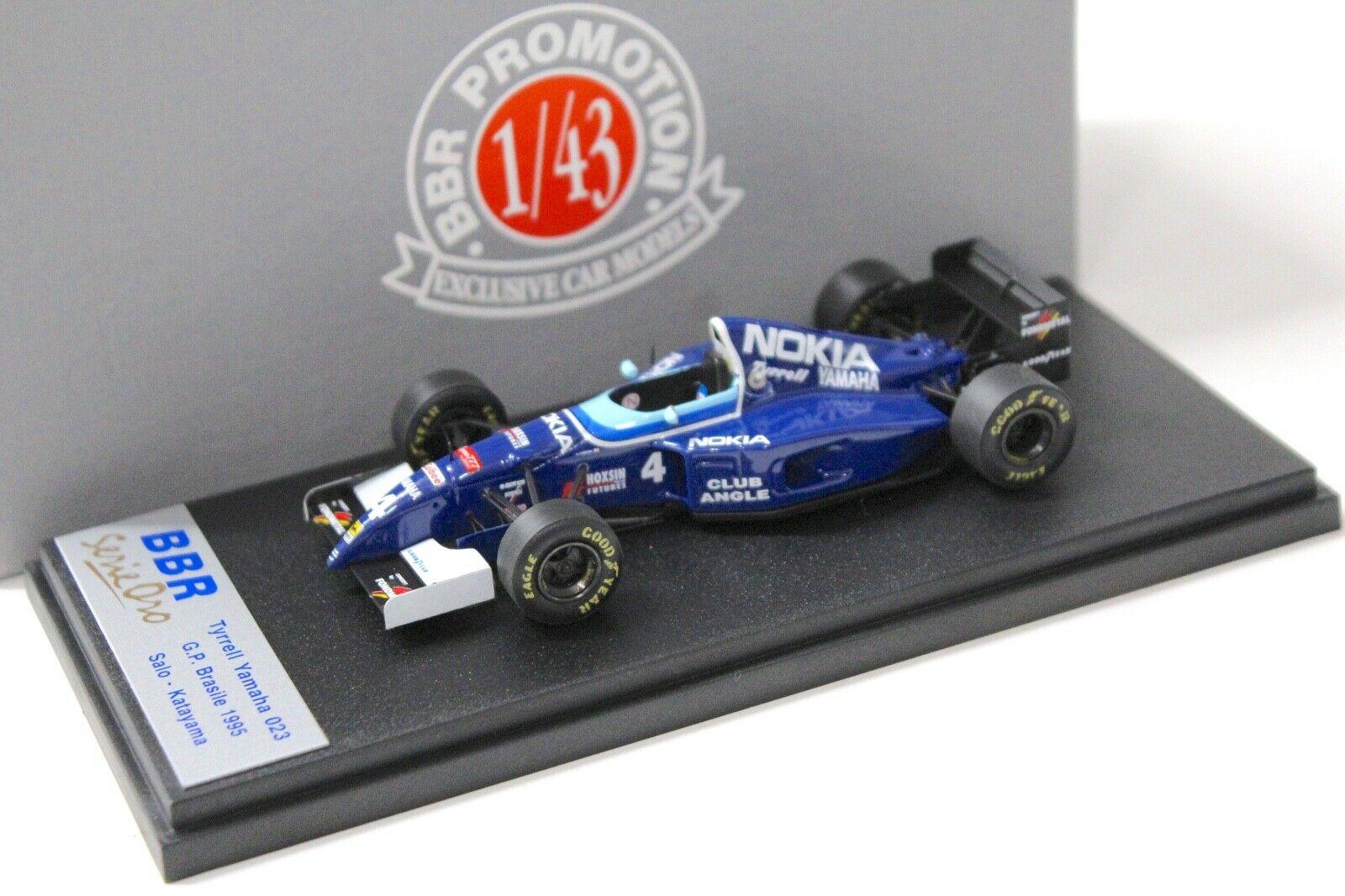 1:43 BBR () F1 Tyrrell Yamaha 023 GP Brazil 1995 Salo #4