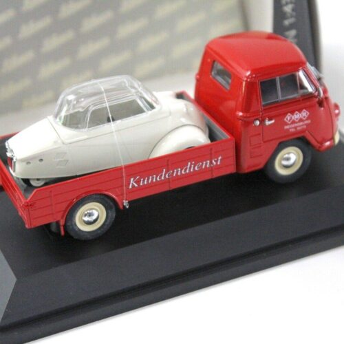 1:43 Schuco Tempo Matador Pritsche red Kundendienst Messerschmitt