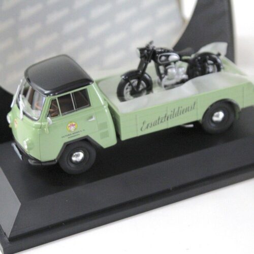 1:43 Schuco Tempo Matador Pritsche green Ersatzteildienst Victoria