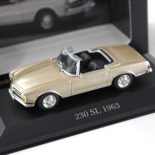 1:43 Premium Collectibles Mercedes 230SL Pagode gold DEALER VERSION