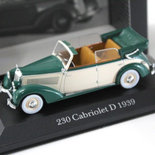 1:43 Premium Collectibles Mercedes 230 Cabrio D green DEALER VERSION