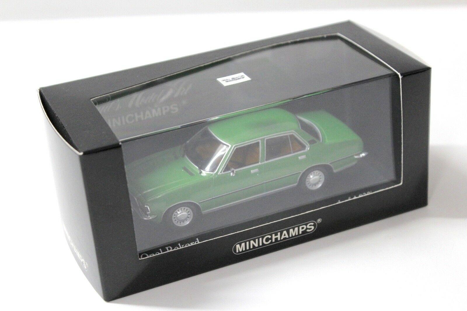 1:43 Minichamps Opel Rekord Limousine 1975 Jade green