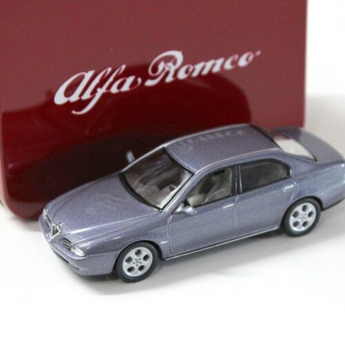 1:43 Solido Alfa Romeo 166 Sedan grey + metal box SP