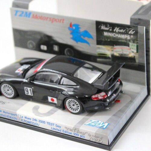 1:43 Minichamps Porsche 911 (996) GT3 RS T2M 2005 #91 black