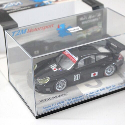 1:43 Minichamps Porsche 911 (996) GT3 RS T2M 2005 #91 black