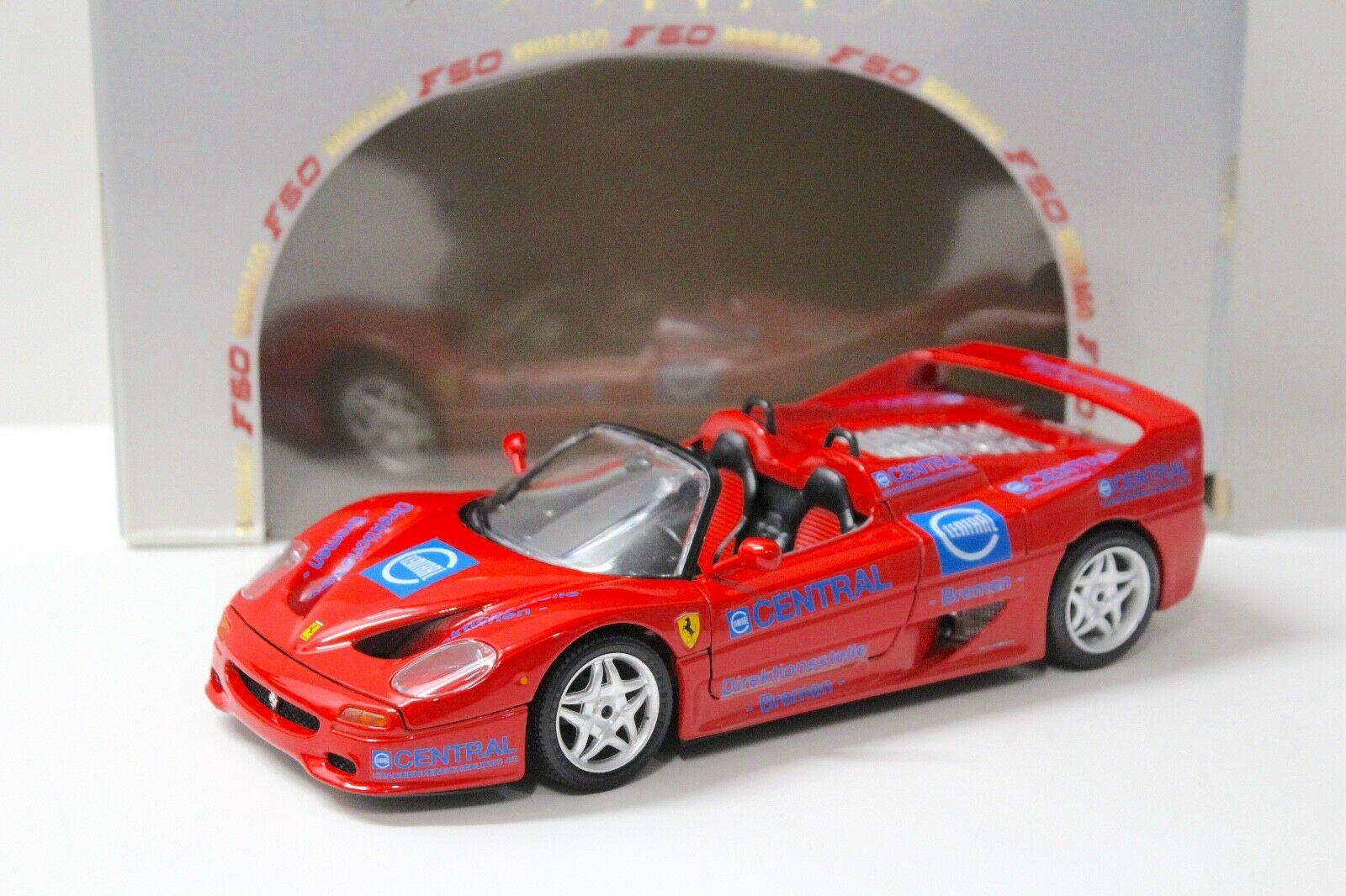 ID 49031 orig.jpg 1:18 Bburago Ferrari F50 Spyder "CENTRAL" red