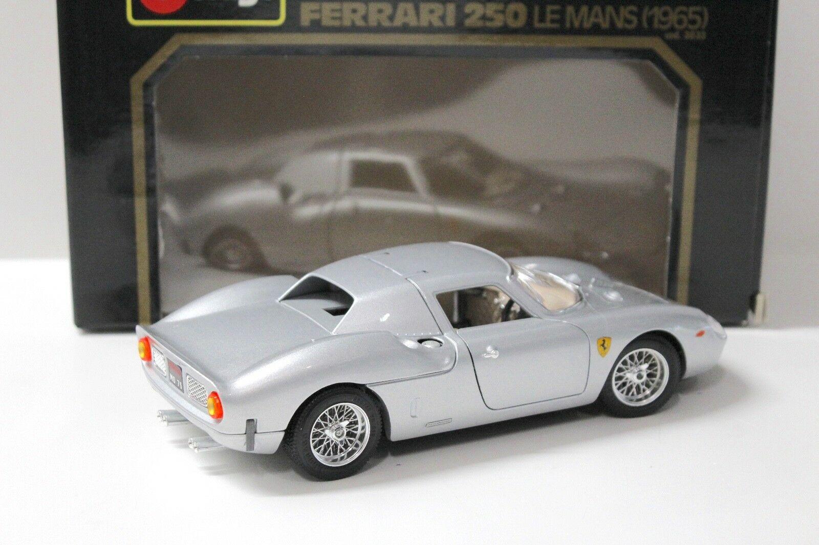 1:18 Bburago Ferrari 250 LM "LA F1 DEL MODELLISMO" silver