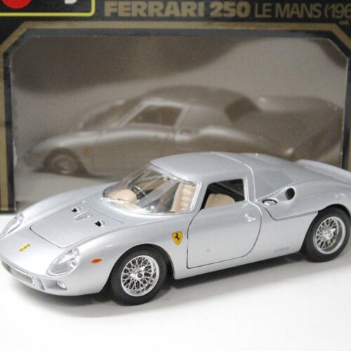 1:18 Bburago Ferrari 250 LM "LA F1 DEL MODELLISMO" silver
