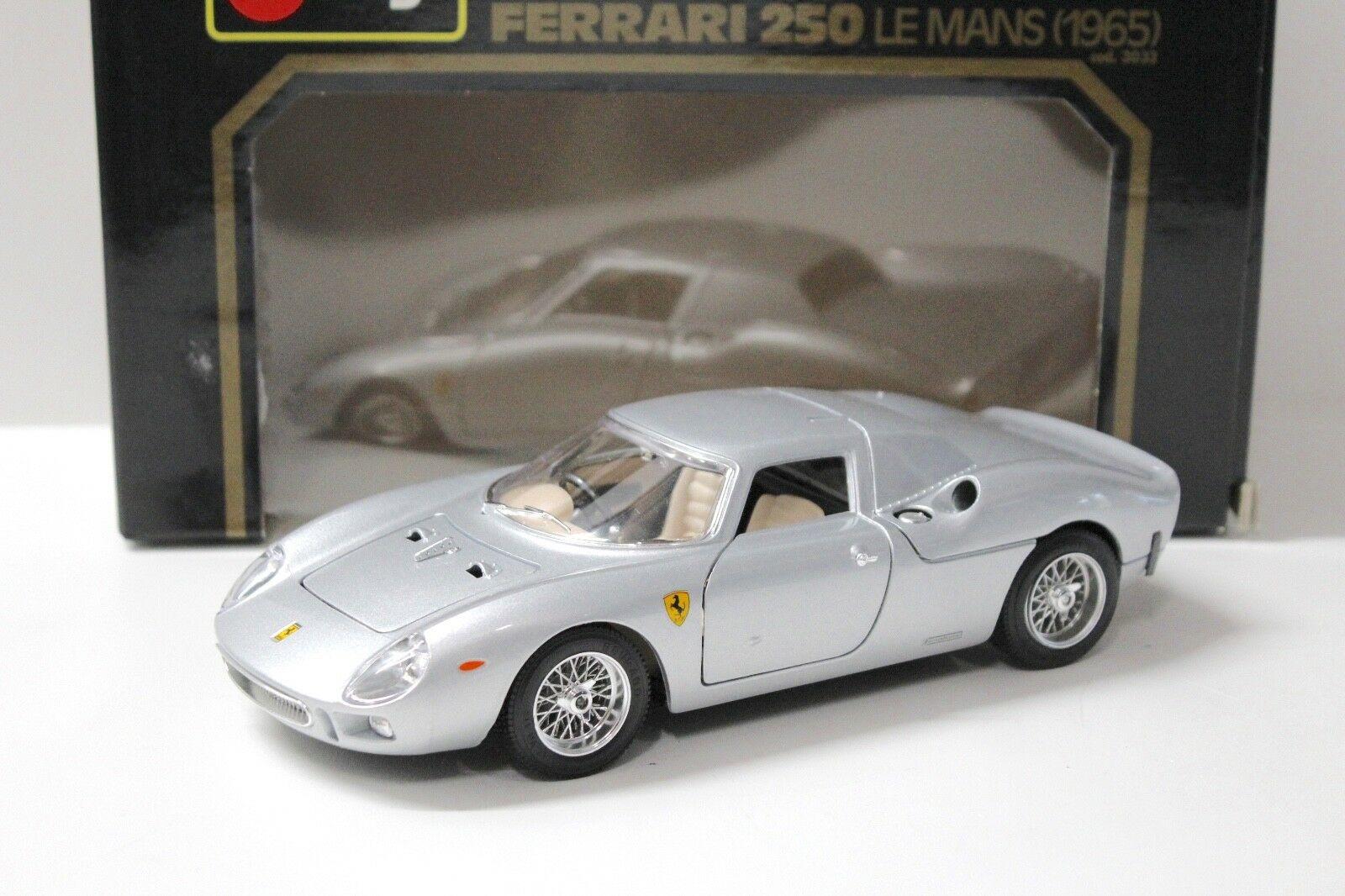 1:18 Bburago Ferrari 250 LM "LA F1 DEL MODELLISMO" silver