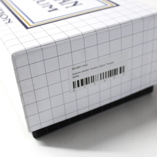 1:43 Matrix Daimler DK400 "Golden Zebra" Hooper white/ gold Louwman Museum - Image 4