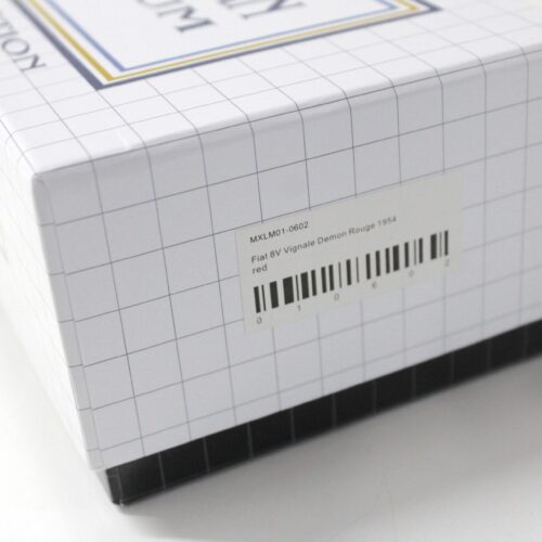 1:43 Matrix Fiat 8V Vignale Demon Rouge 1954 red Louwman Museum