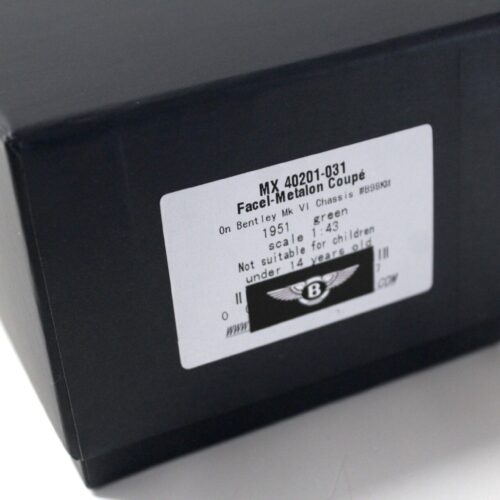 1:43 Matrix Facel Metalon Coupe on Bentley Mk VI Chassis 1951 green