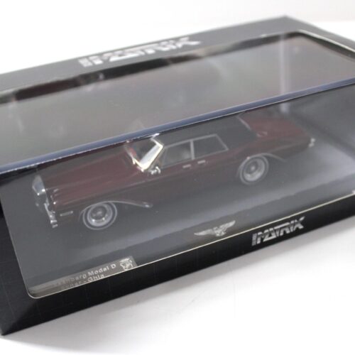1:43 Matrix Duesenberg Model D Exner Ghia 1966 maroon/ black