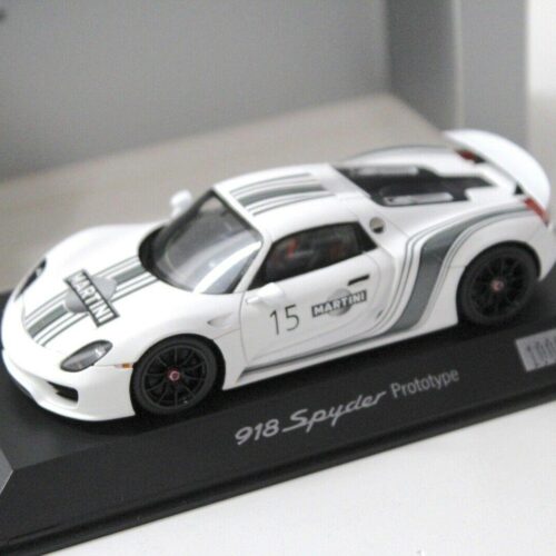 1:43 Spark Porsche 918 Spyder Prototype MARTINI white DEALER VERSION