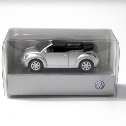 1:87 Wiking VW Beetle Cabriolet silver