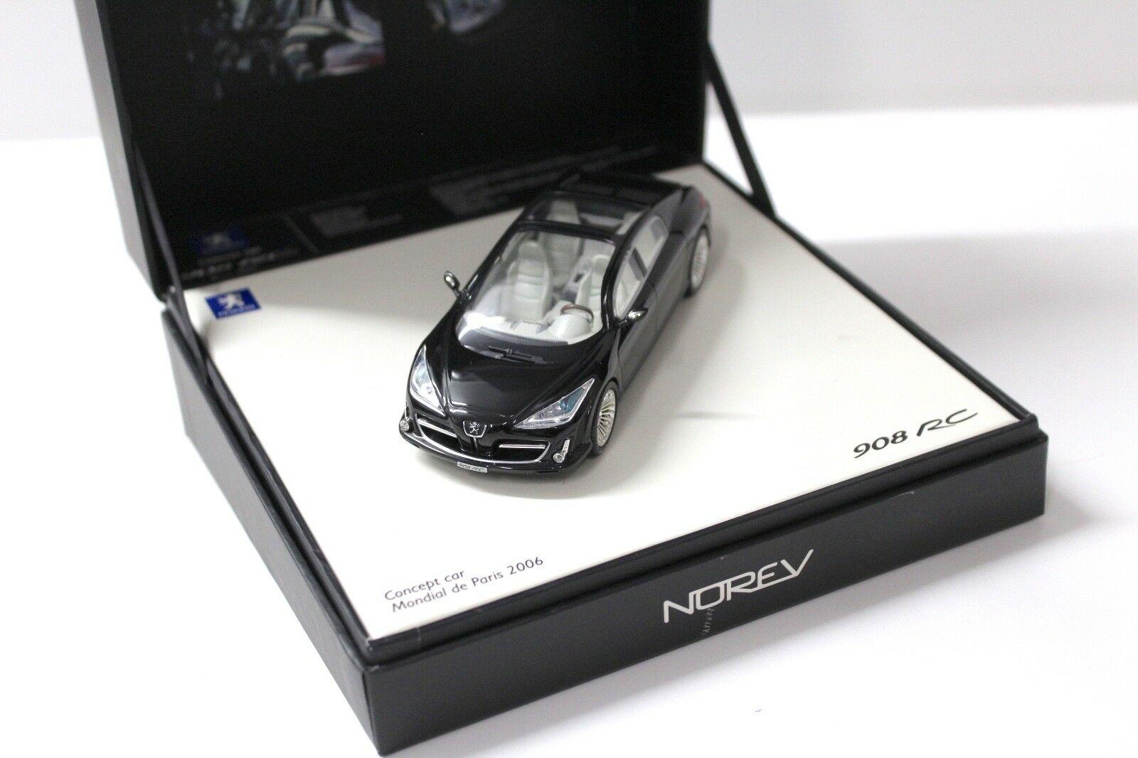 1:43 Norev Peugeot 908 RC Concept Car Mondial de Paris 2006