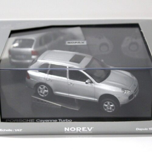 1:43 Norev Porsche Cayenne Turbo Presentation silver