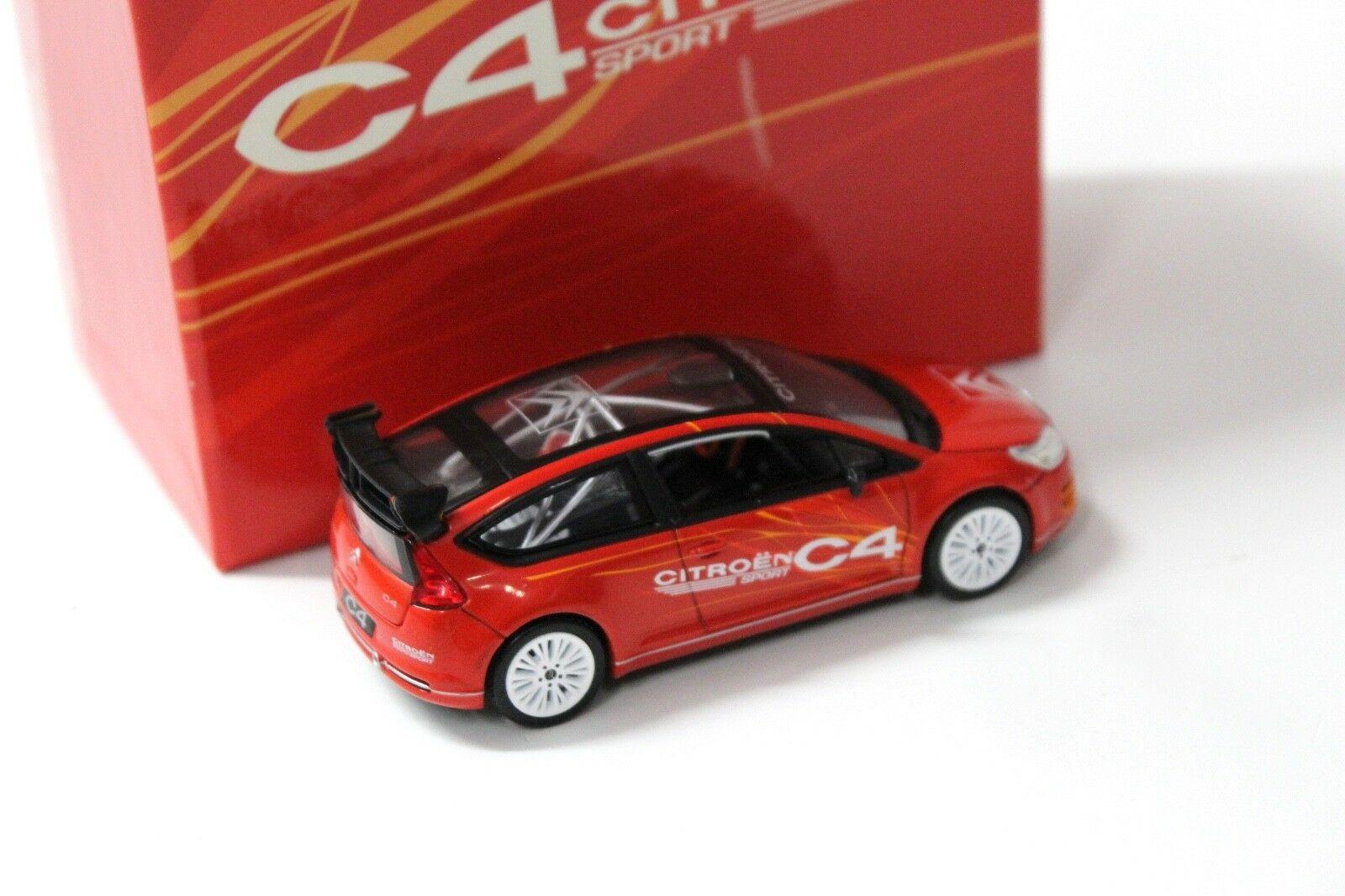 1:43 Norev Citroen C4 Sport Rally 2006 red