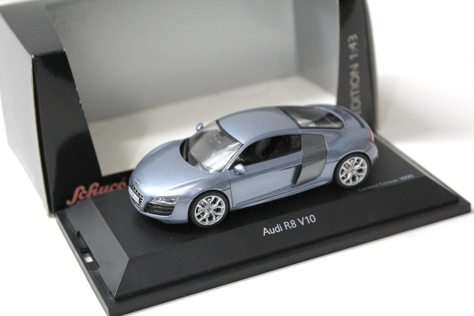 1:43 Schuco Audi R8 V10 Coupe jet blue