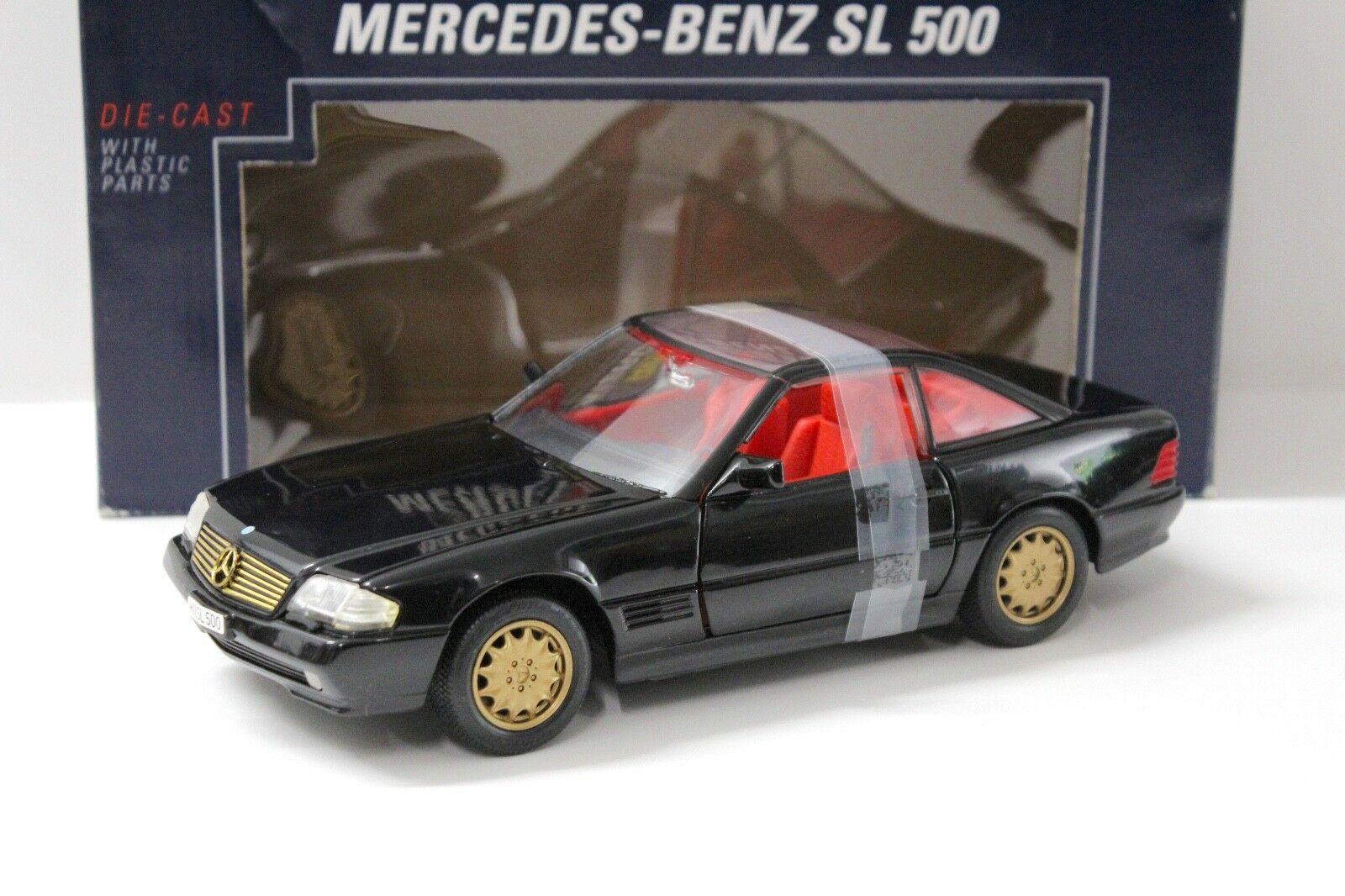 1:18 Revell Mercedes SL 500 black/ gold