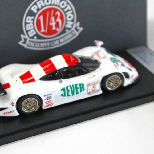 1:43 BBR Porsche 911 996 GT1 Oschersleben 1998 JEVER #5 white
