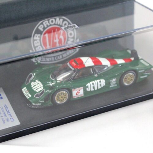 1:43 BBR Porsche 911 996 GT1 Oschersleben 1998 JEVER #6 green