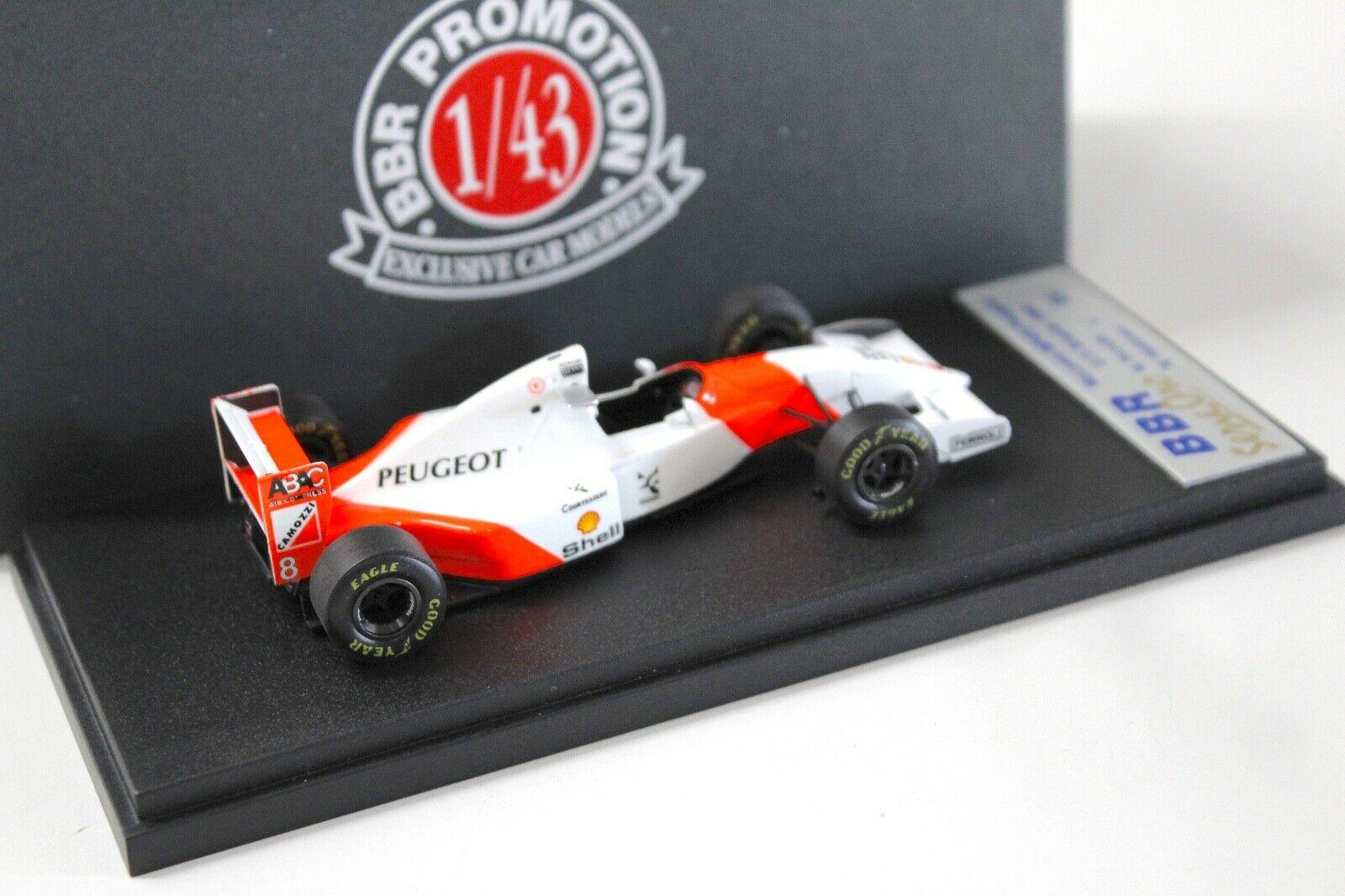 1:43 BBR McLaren MP4/9 Peugeot GP Brasil M.Brundle #8