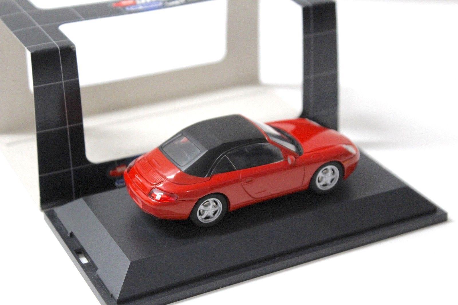 1:43 Dickie Schuco Porsche 911 996 Cabriolet red