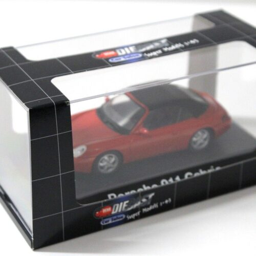 1:43 Dickie Schuco Porsche 911 996 Cabriolet red