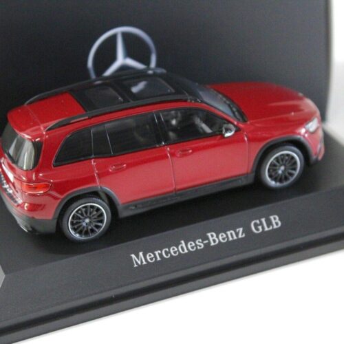 1:43 Spark Mercedes GLB X247 AMG Line red 2019 DEALER VERSION - Image 2