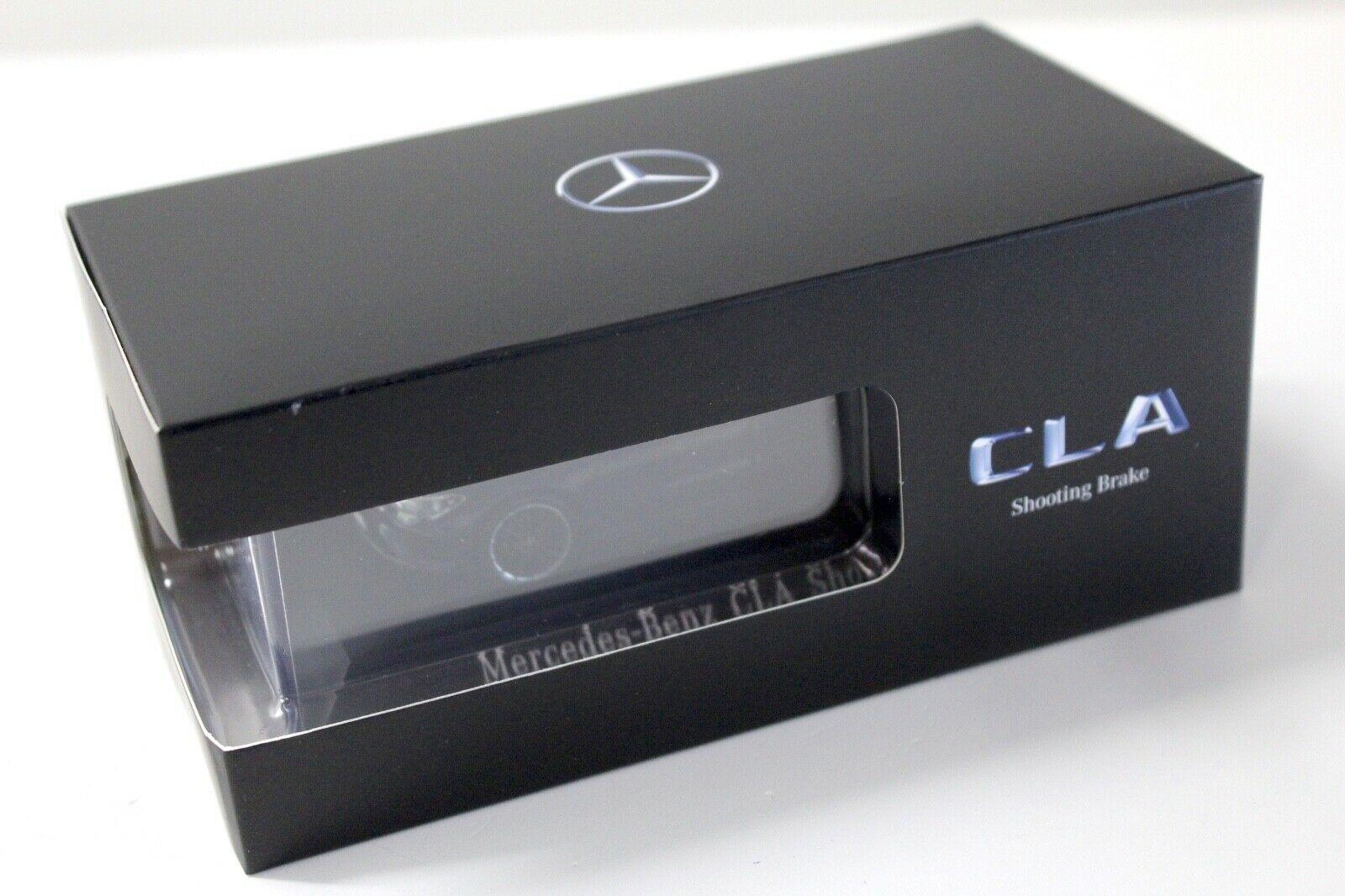 1:43 Spark Mercedes CLA Shooting Brake blue 2019 DEALER VERSION