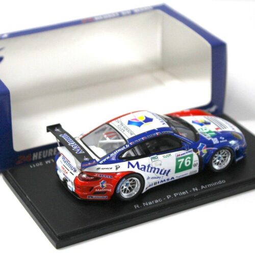1:43 Spark Porsche 911 997 GT3 RSR #76 IMSA Matmut LM 2011