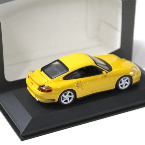 1:43 Minichamps Porsche 911 996 Turbo yellow DEALER VERSION