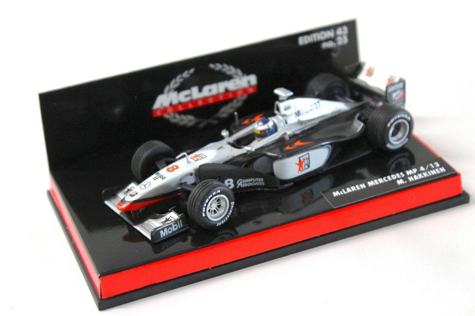 1:43 Minichamps McLaren Mercedes MP4/13 M.Hakkinen #8