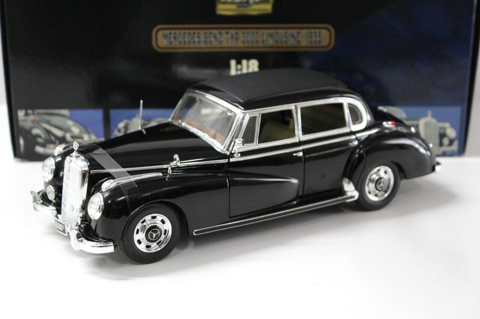 1:18 Ricko Mercedes Typ 300C Limousine 1955 black