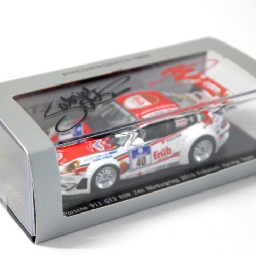 1:43 Spark Porsche 911 997 GT3 RSR 24h Frikadelli 2010 #40 SIGNIERT DEALER VERSION