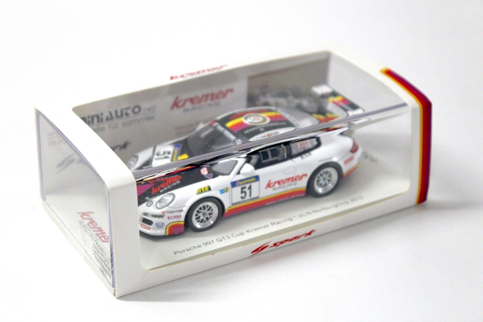 1:43 Spark Porsche 911 997 GT3 CUP Kremer 24h 2012 #51