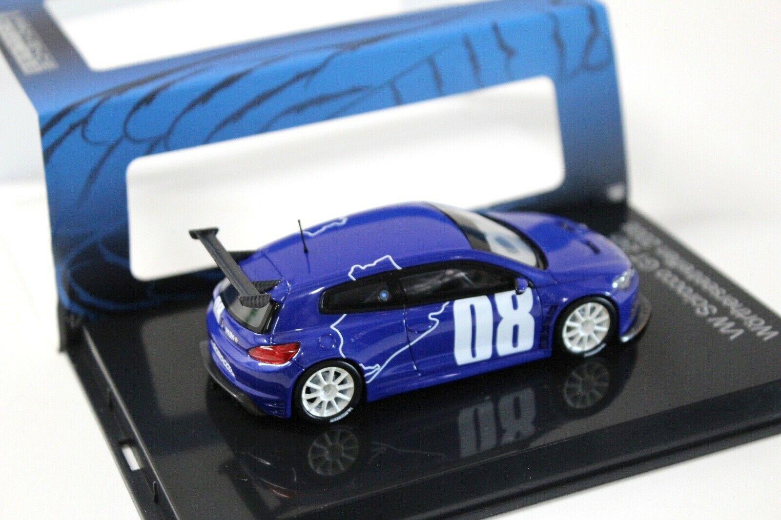 1:43 Norev VW Scirocco GT 24h Wörtherseetreffen 2008 blue #08