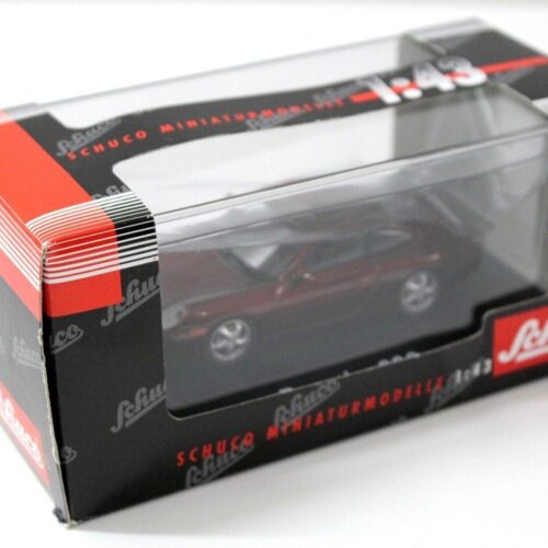 1:43 Schuco Porsche 911 (996) Coupe dark red