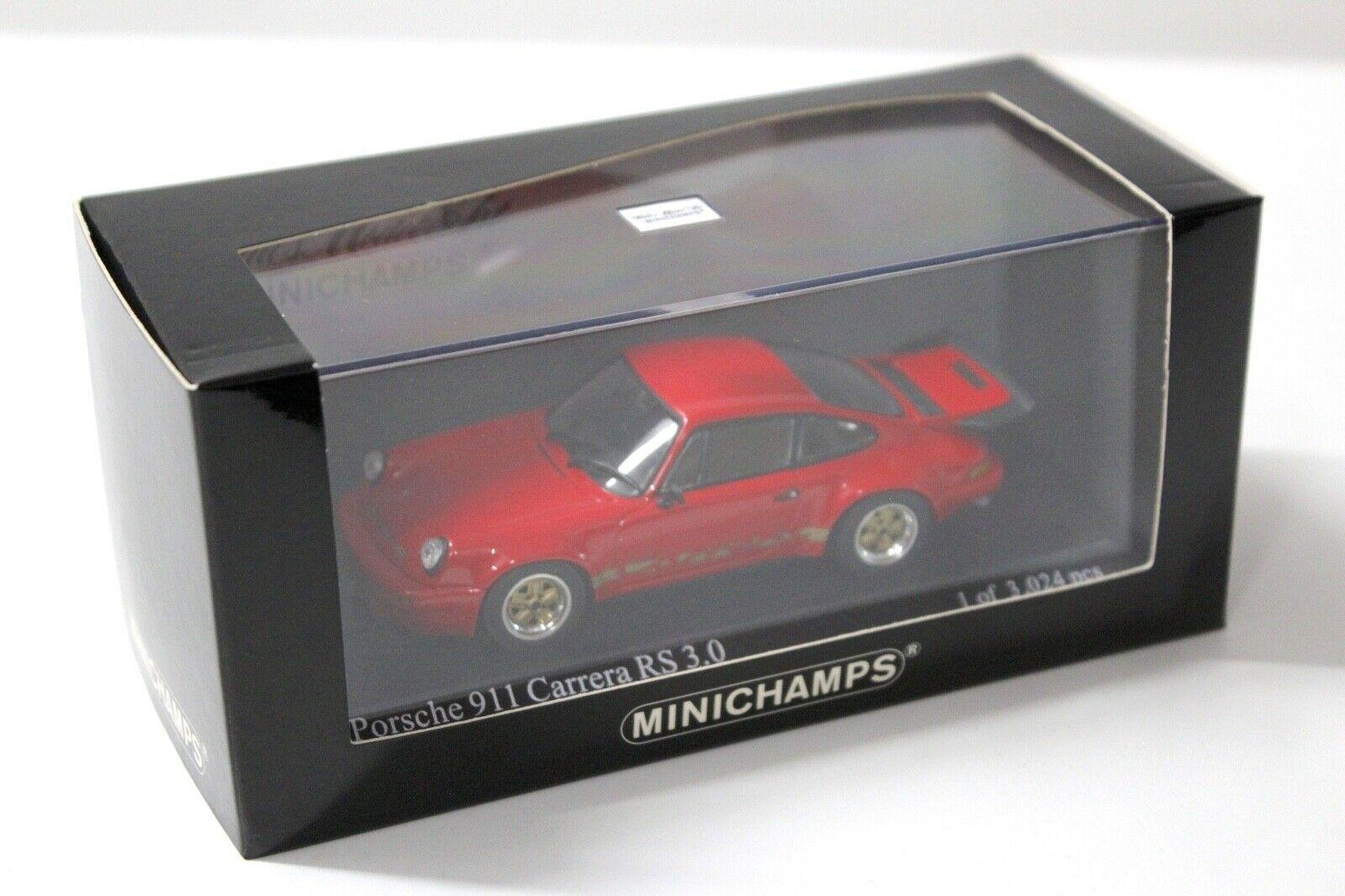 1:43 Minichamps Porsche 911 Carrera RS 3.0 indisch red