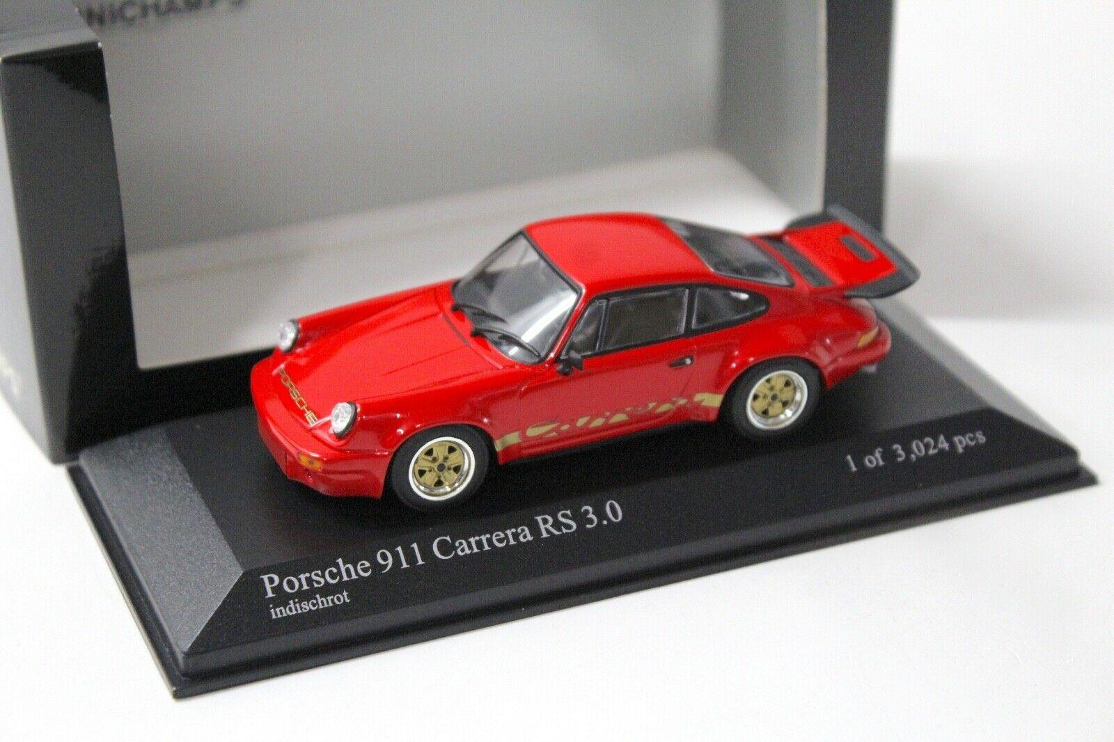 ID 49635 orig.jpg 1:43 Minichamps Porsche 911 Carrera RS 3.0 indisch red