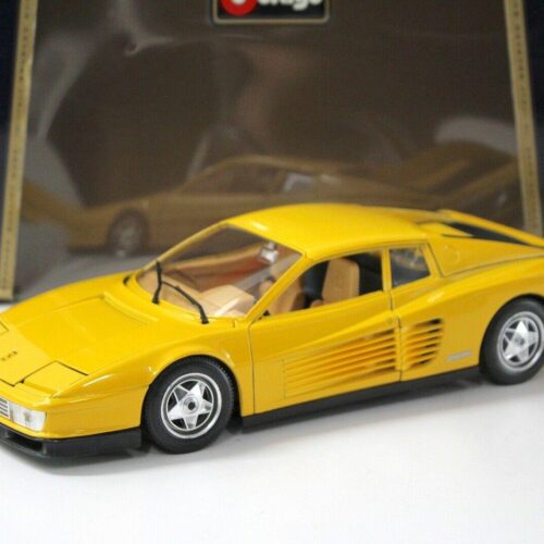 1:18 Bburago Ferrari Testarossa 1984 yellow