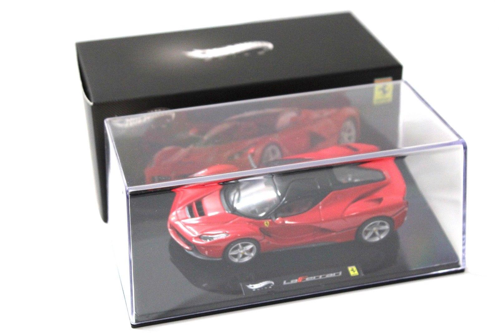 1:43 Hot Wheels Elite Ferrari LaFerrari red